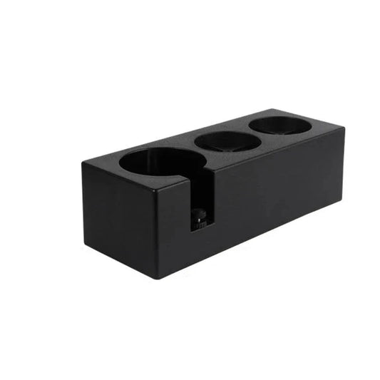 Coffee Tamper Holder & Handle Support Frame - Efficient Barista Storage Solution - Black
